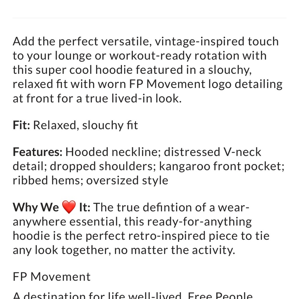 Free People Best Of Logo Hoodie - Picture 4 of 5